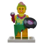 LEGO 71023 coltlm2-7 Hula Lula, The LEGO Movie 2 (Complete Set with Stand and Accessories)